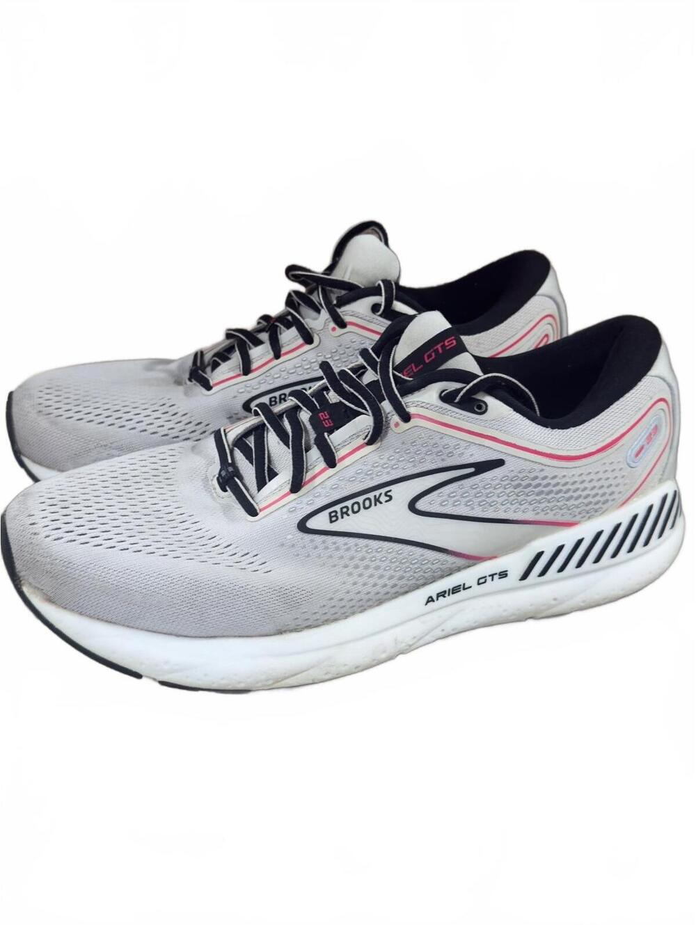 Brooks Women's Running Shoes Ariel GTS Lightweight White Black Size 11